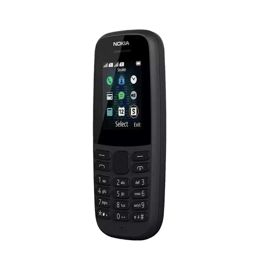 Bulk 10x Nokia 105 4th Gen Dual Sim - Brand New Boxed Unlocked Sim Free - Black