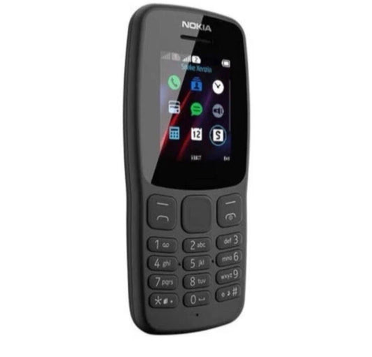 Nokia 106 2018 Dual Sim - Brand New Boxed Unlocked Sim Free - Black