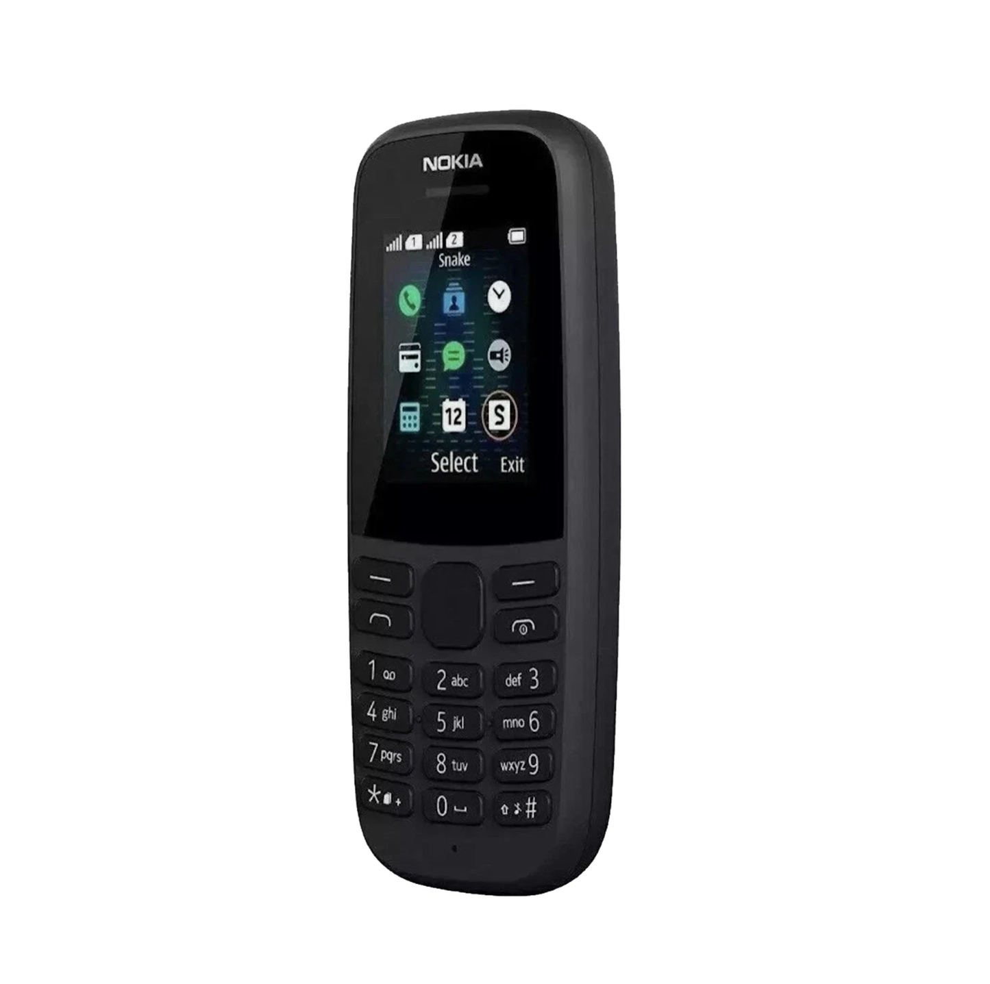 Nokia 105 4th Gen Dual Sim - Brand New Boxed Unlocked Sim Free - Black