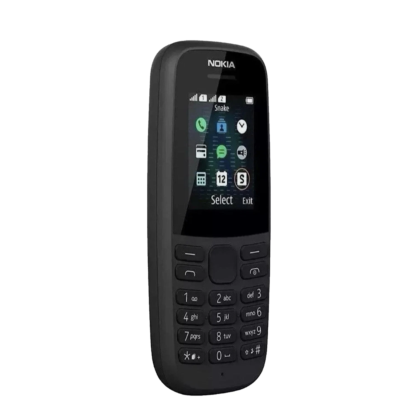 Nokia 105 4th Gen Dual Sim - Brand New Boxed Unlocked Sim Free - Black