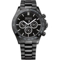 Hugo Boss HB1512961 Men's Chronograph Watch Black Dial Stainless Steel - TTPlugUK