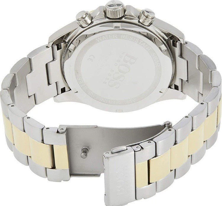Hugo Boss Hero Sport Men's Watch  HB1513767 Chronograph Stainless Steel Two Tone - TTPlugUK