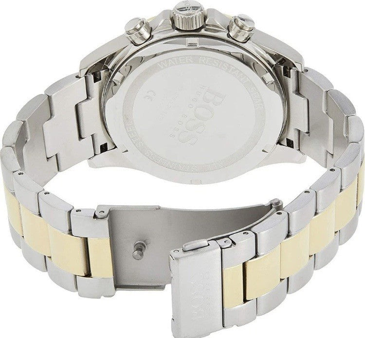 Hugo Boss Hero Sport Men's Watch  HB1513767 Chronograph Stainless Steel Two Tone