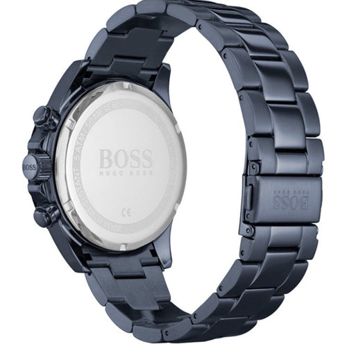 Hugo Boss Hero HB1513758 Men's Chronograph Watch Blue Dial Stainless Steel