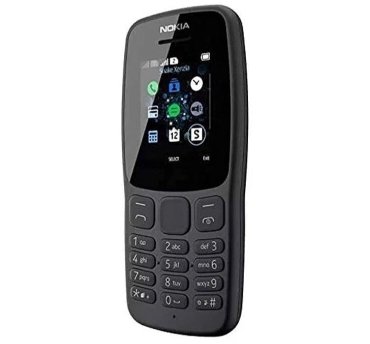Nokia 106 2018 Dual Sim - Brand New Boxed Unlocked Sim Free - Black
